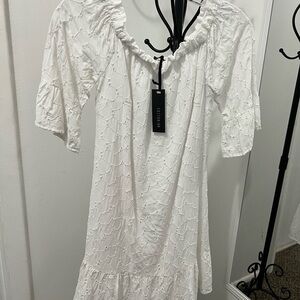 Cotton On Cream Ruffled Tiered Sundress